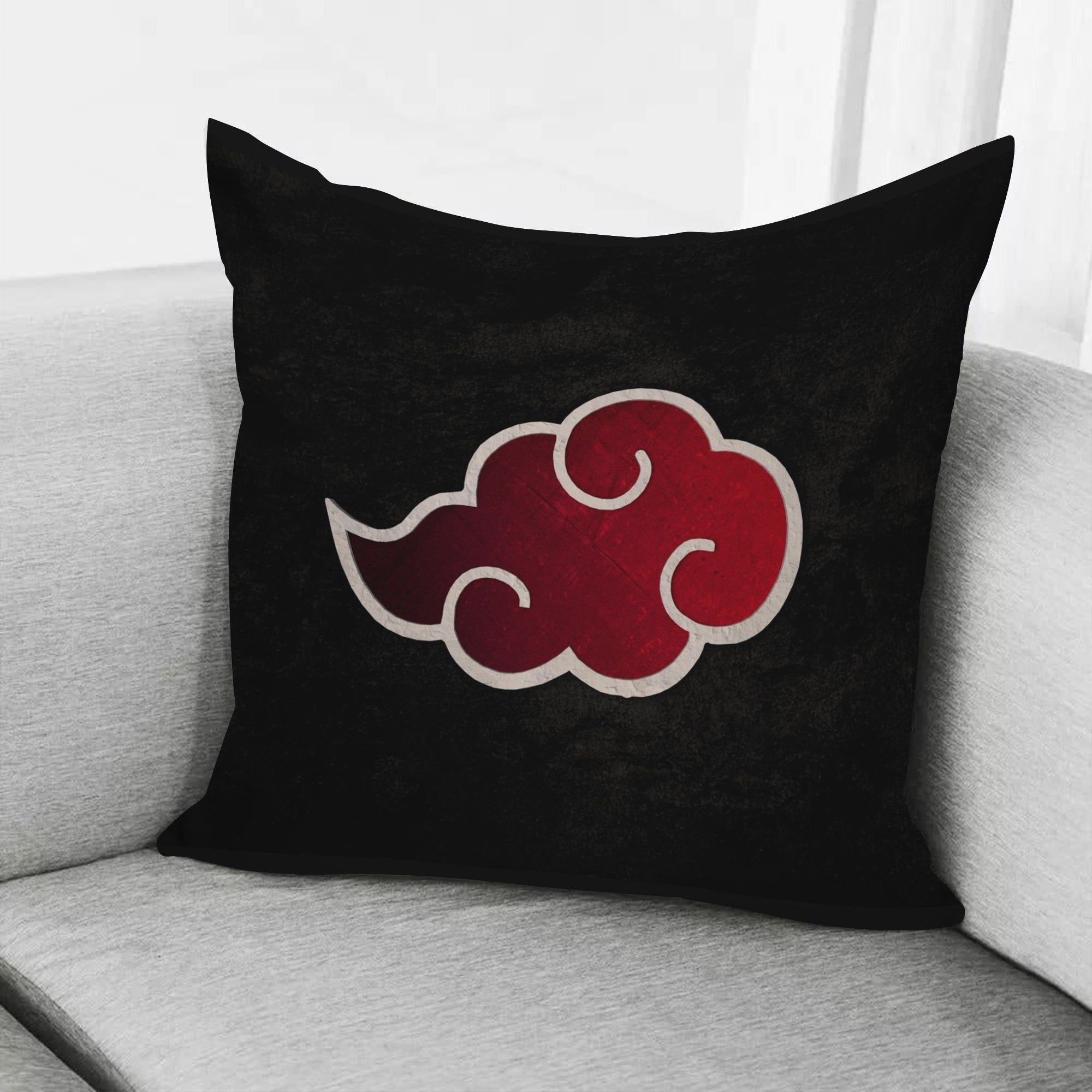 Akatsuki Naruto Anime Pillowcase Room Decor Nearkii