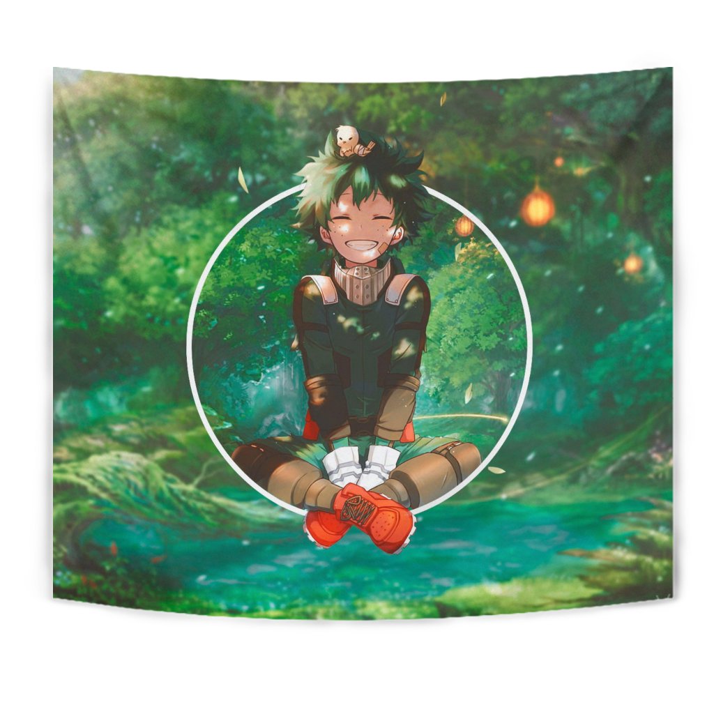 Deku Boku No Hero Academia Anime Tapestry Room Decor Nearkii