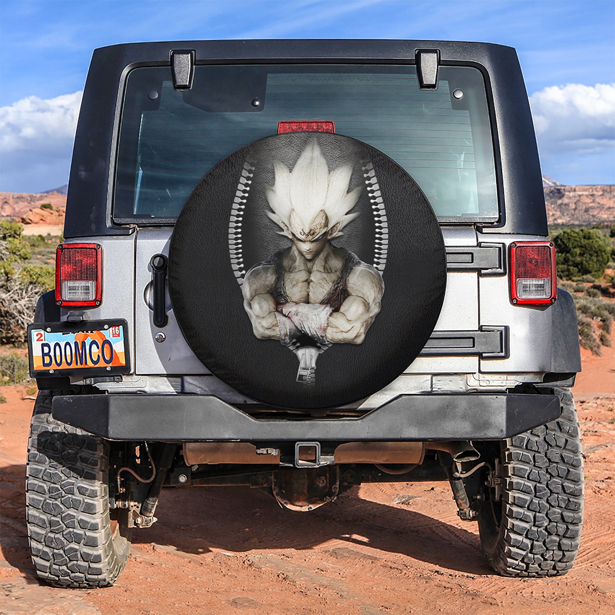 Majin Vegetga Car Spare Tire Covers Gift For Campers Nearkii