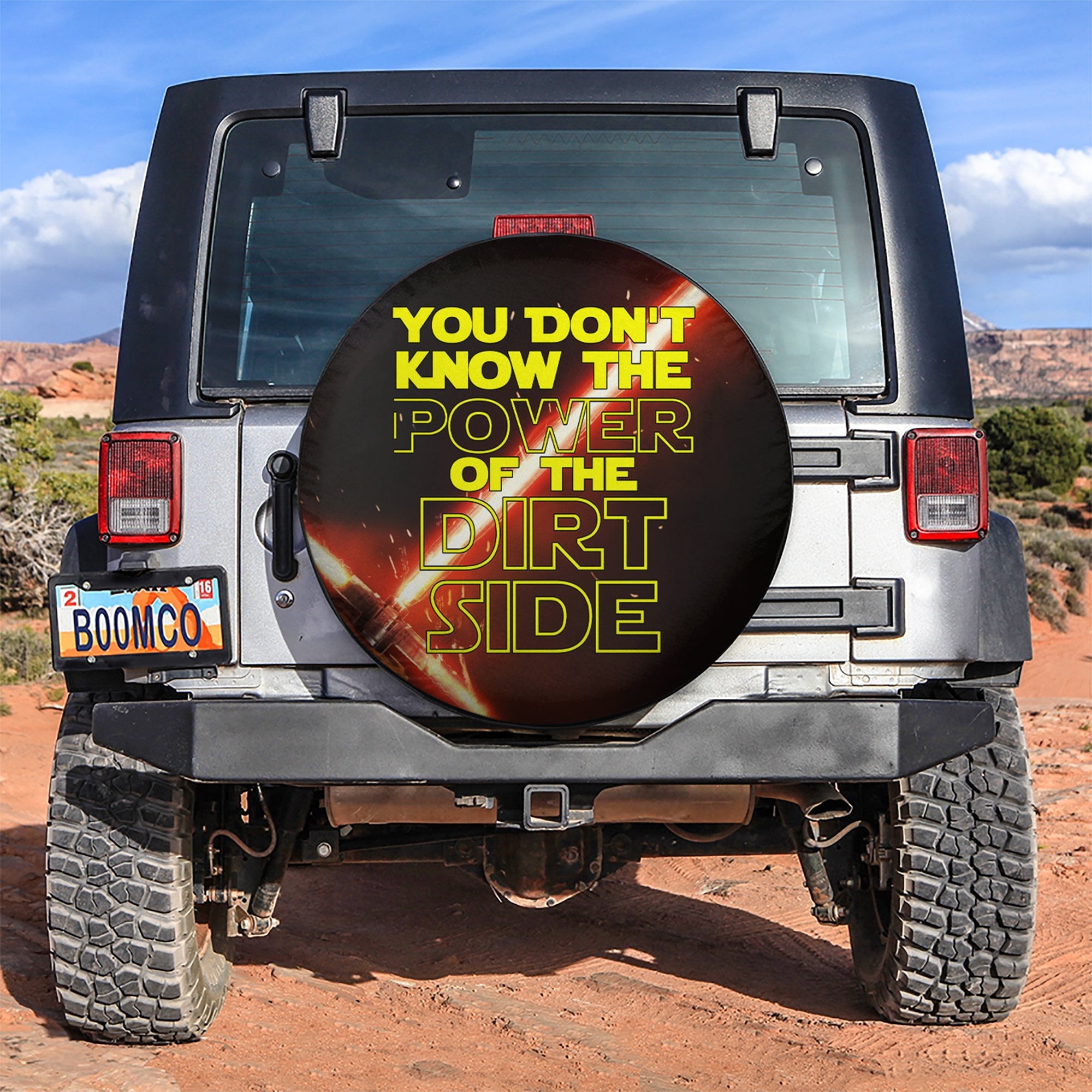 You Don't Know The Power Of The Dirt Side Star Wars Car Spare Tire Covers Gift For Campers Nearkii