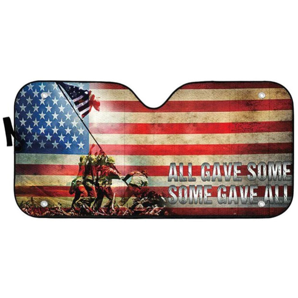 US Veteran Some Gave All Custom Car Auto Sun Shades Windshield Accessories Decor Gift Nearkii