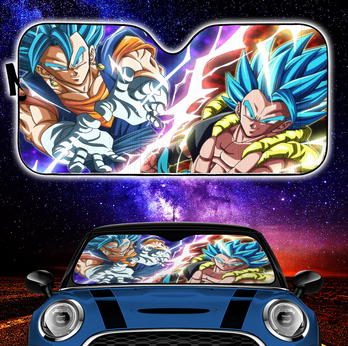 Custom Dragon Ball Anime Car Auto Sunshades Nearkii