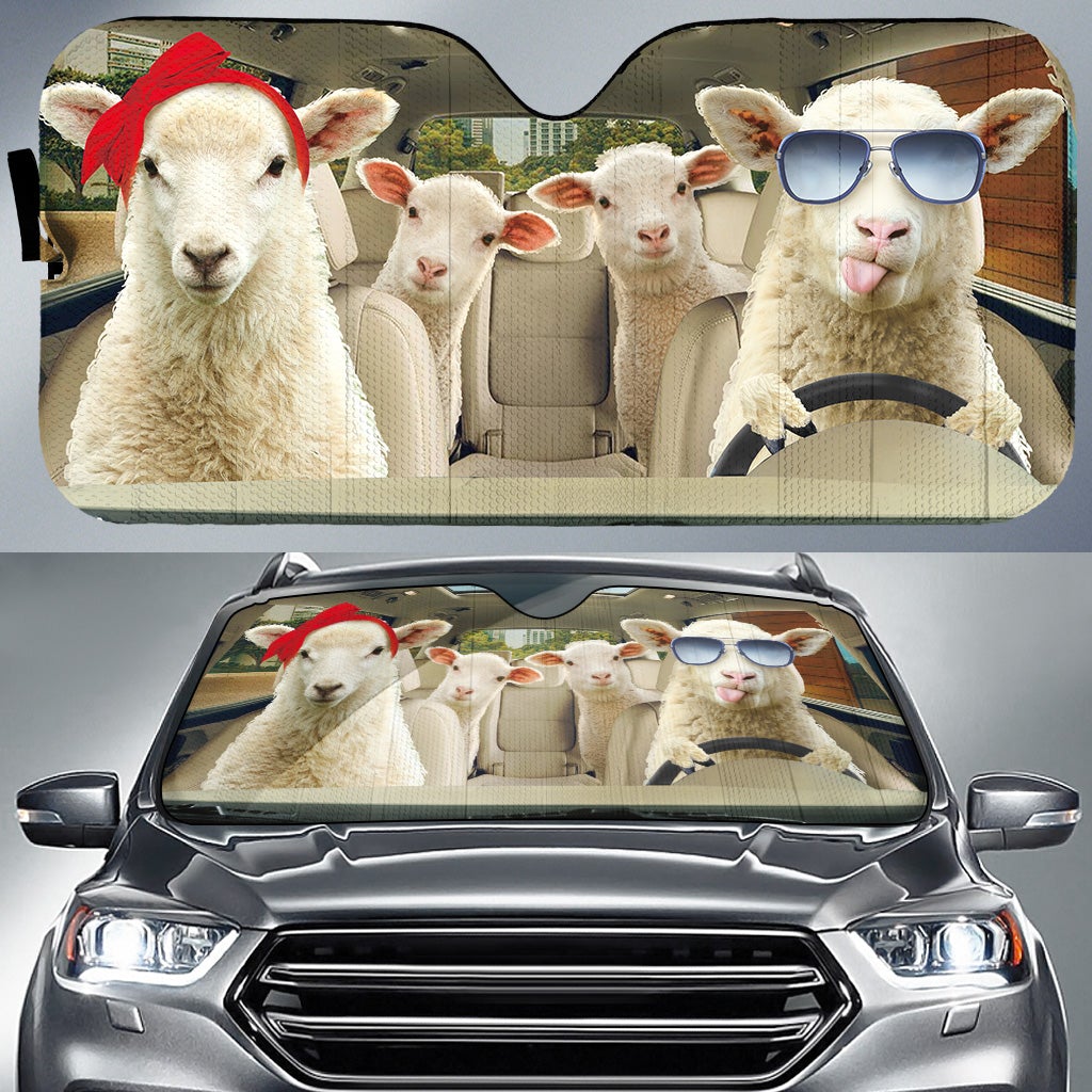 Driving Sheep Car Auto Sunshades Nearkii