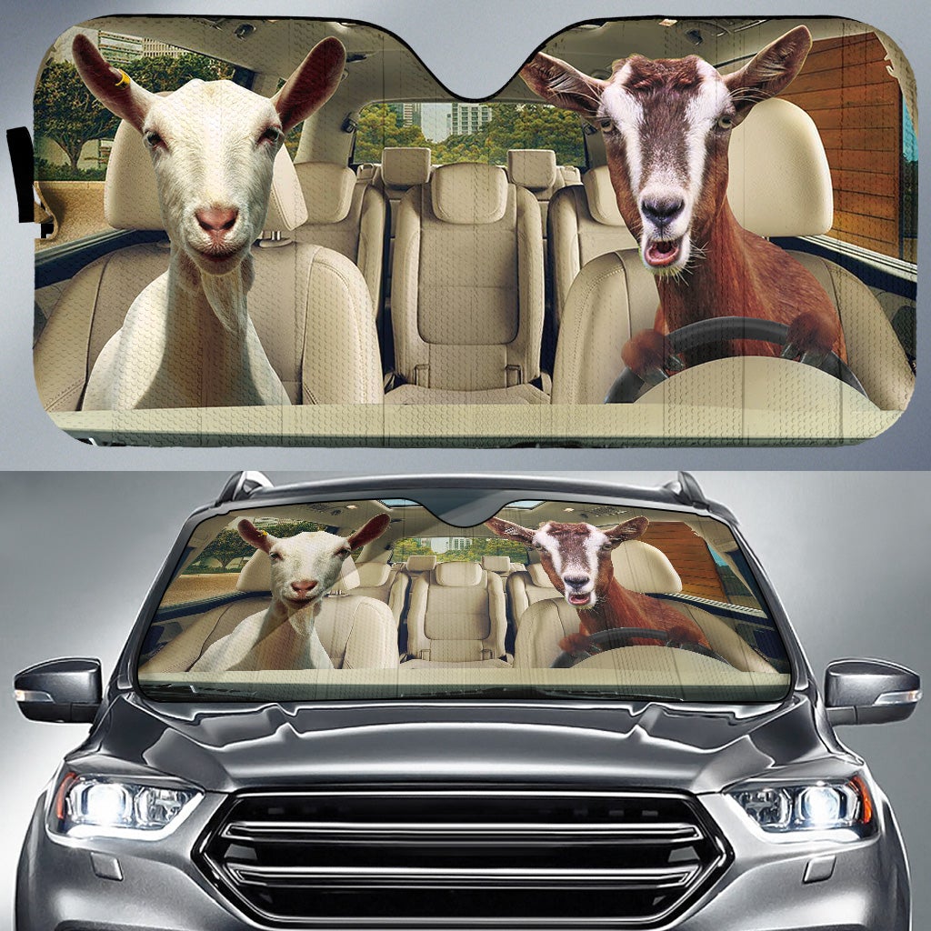 Driving Goats Car Auto Sunshades Nearkii