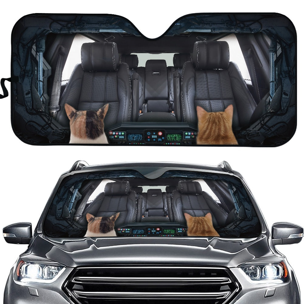 Custom Cat Car Auto Sunshades Nearkii