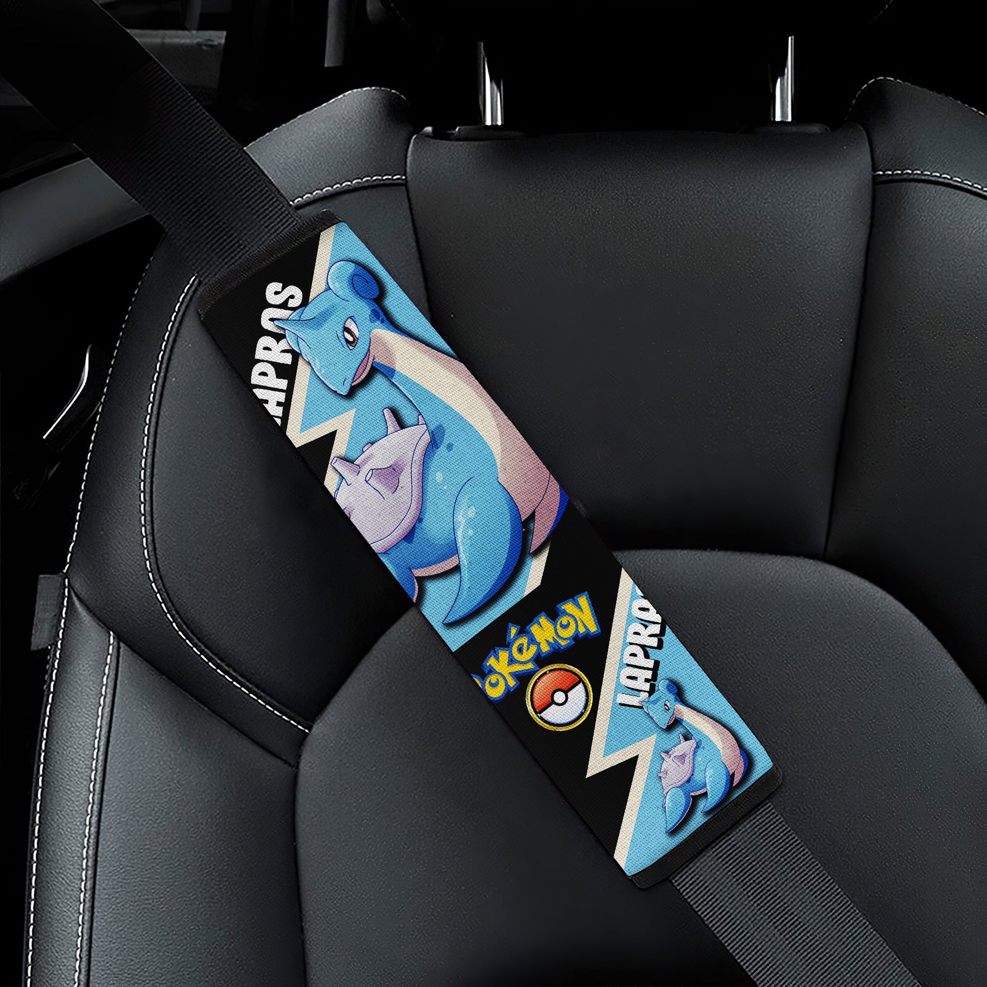 Lapras Car Seat Covers Custom Anime Pokemon Car Accessories Nearkii