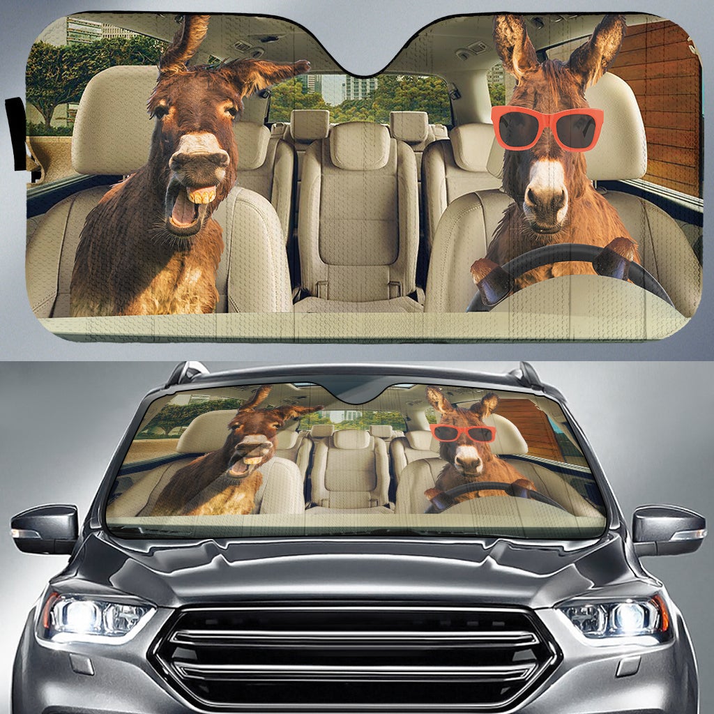 Driving Donkeys Car Auto Sunshades Nearkii