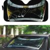 Power Rangers In Space Black Ranger Custom Car Auto Sunshade Windshield Accessories Decor Gift Nearkii