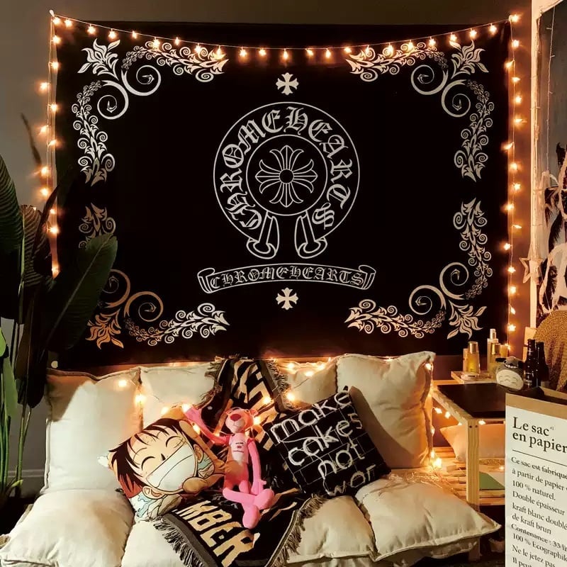 Chrome Hearts Tapestry Room Decor