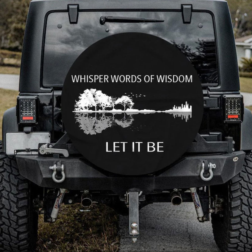 Whisper Words Of Wisdom Car Spare Tire Cover Gift For Campers Nearkii