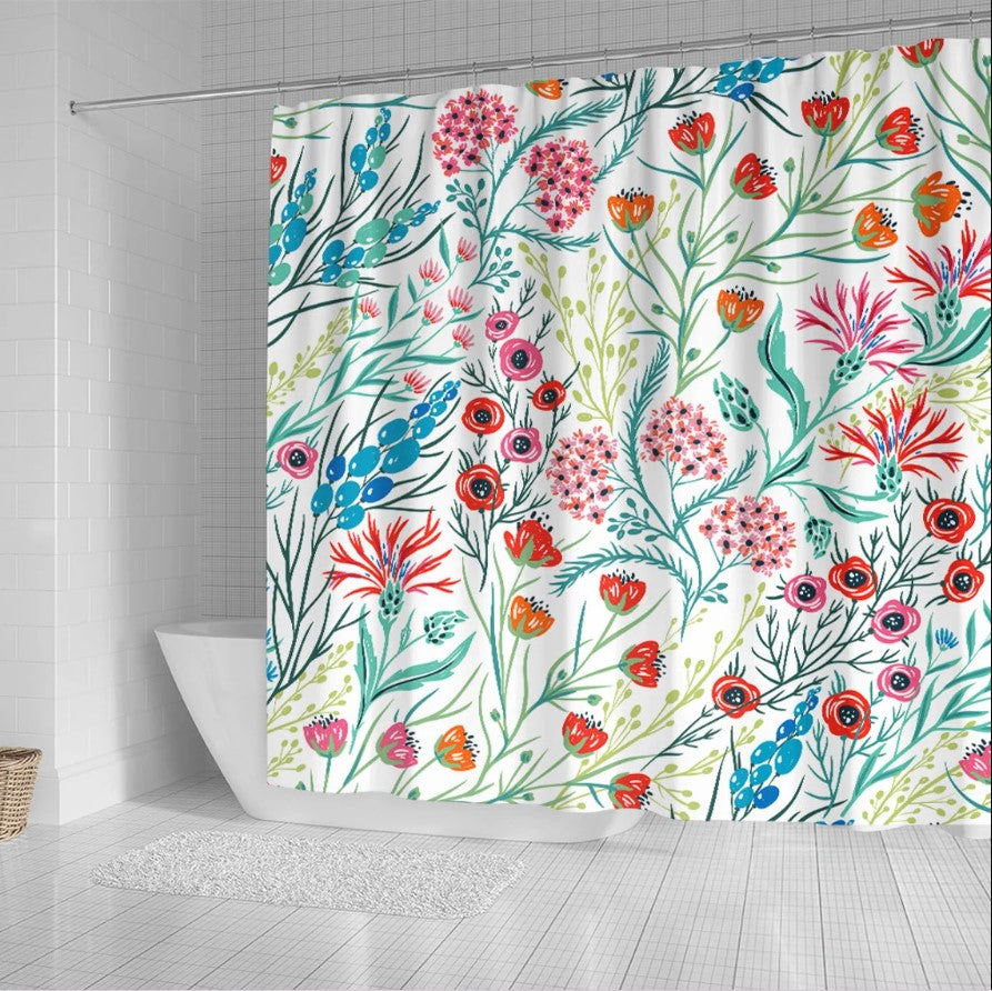 Garden Biology Shower Curtain