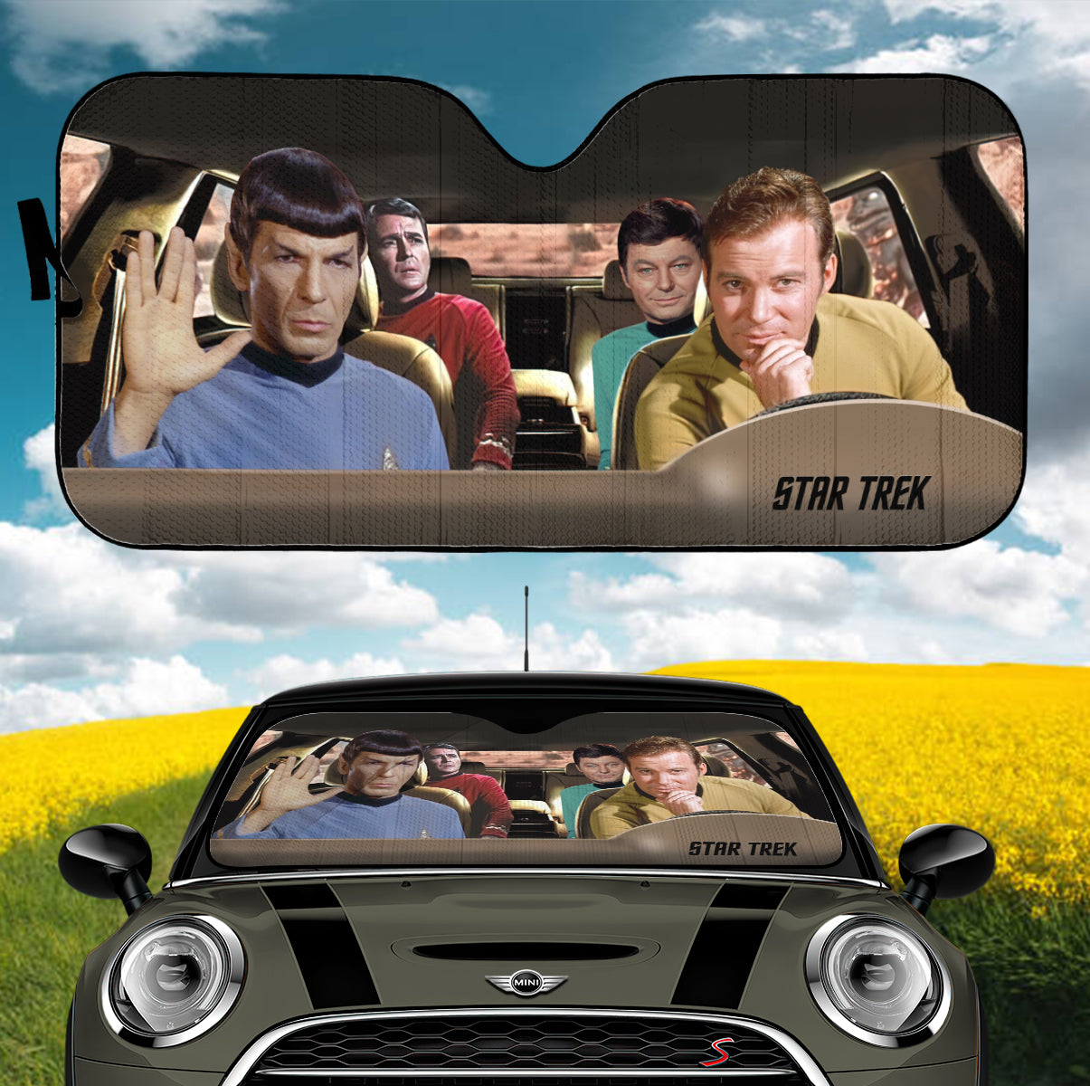 Star Trek Car Auto Sunshades Nearkii