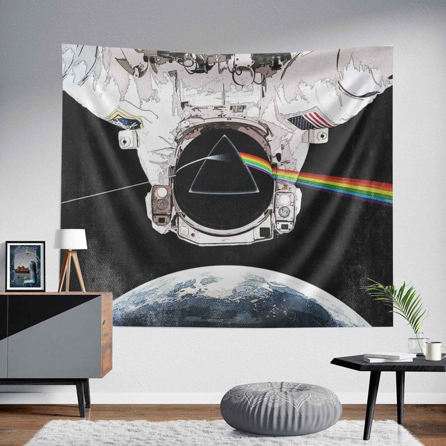 Astronaut Tapestry Room Decor Nearkii