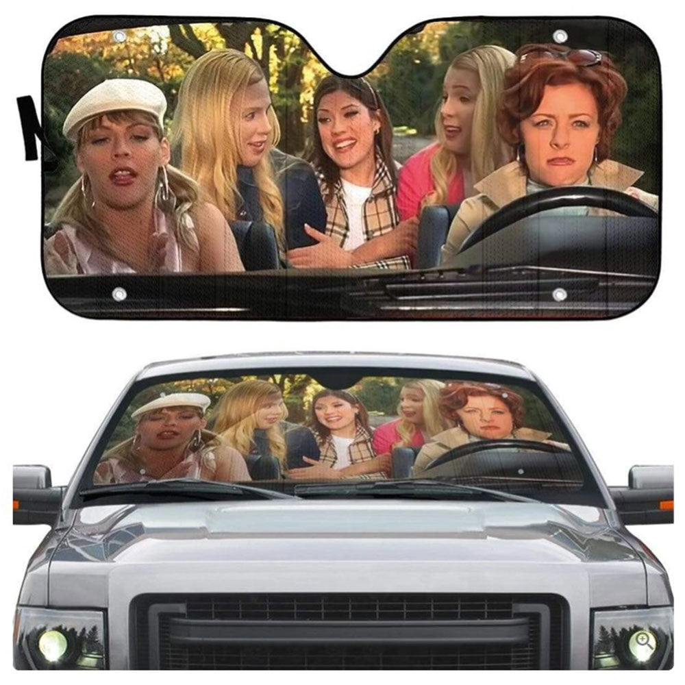 White Chicks Custom Car Auto Sun Shades Windshield Accessories Decor Gift Nearkii