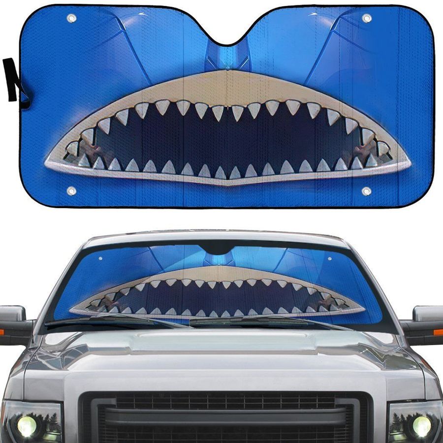 Power Rangers Wild Force Blue Ranger Custom Car Auto Sunshade Windshield Accessories Decor Gift Nearkii