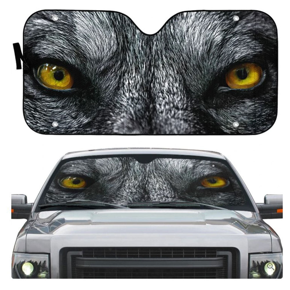 Big Bad Wolf Car Auto Sun Shades Windshield Accessories Decor Gift Nearkii