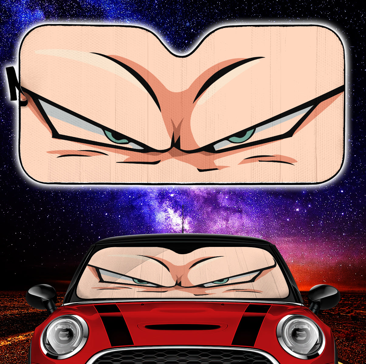 Kid Buu Dragon Ball Car Auto Sun Shades Nearkii