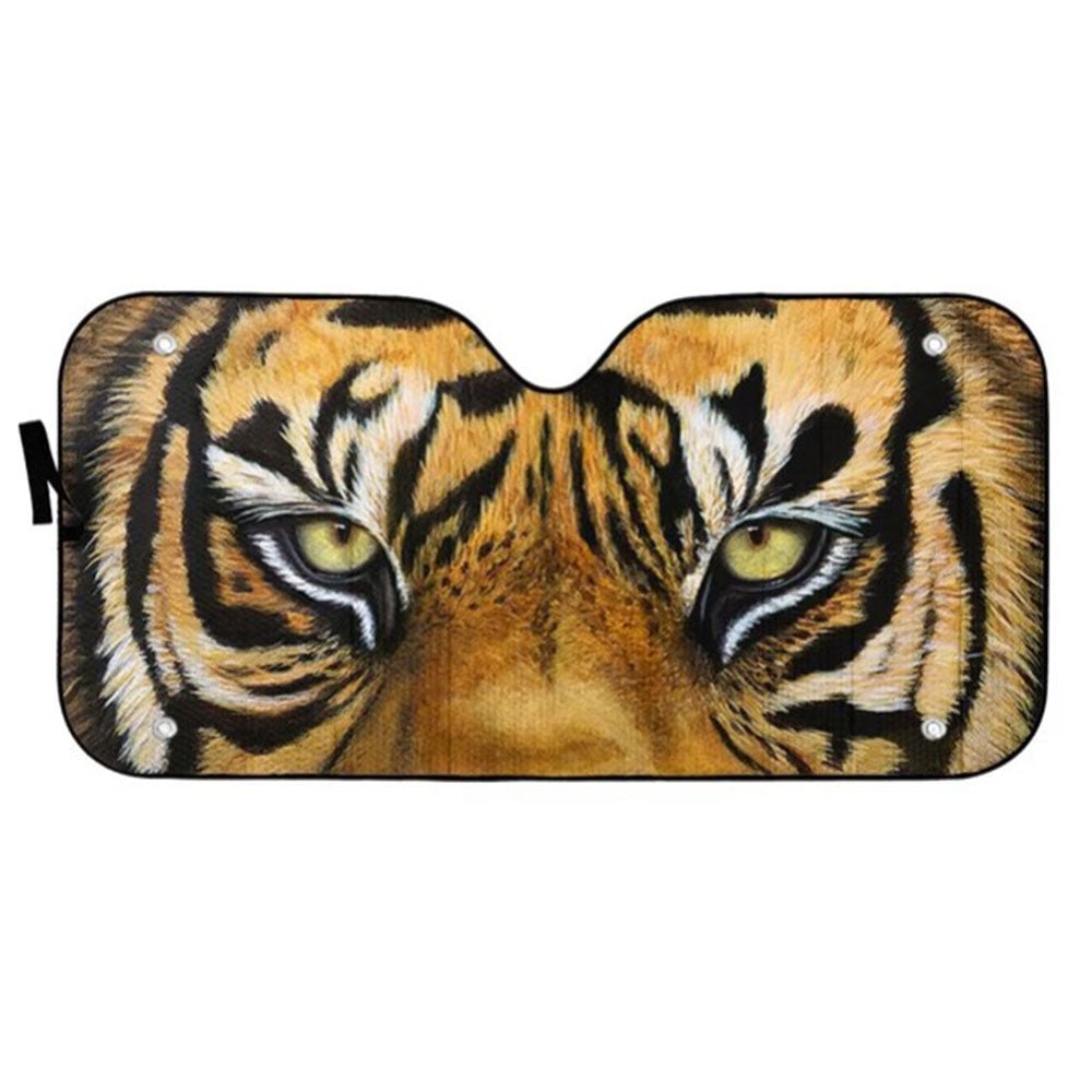 Tiger Eyes Car Auto Sun Shades Windshield Accessories Decor Gift Nearkii