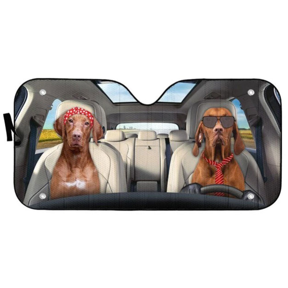 Vizsla Dog Car Auto Sun Shades Windshield Accessories Decor Gift Nearkii