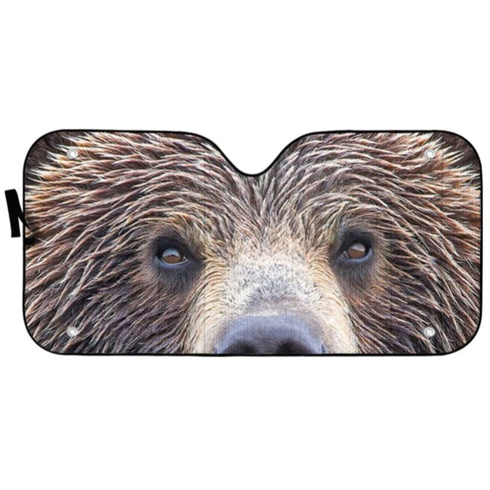 Bear Eyes Car Auto Sun Shades Windshield Accessories Decor Gift Nearkii