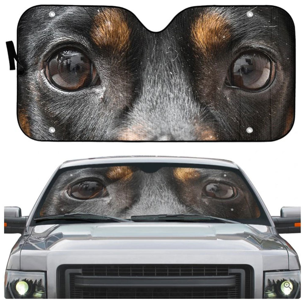 Dachshund Dog Eyes Custom Car Auto Sun Shades Windshield Accessories Decor Gift Nearkii