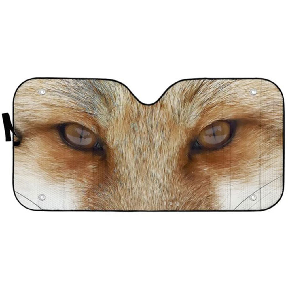 Fox Eyes Car Auto Sun Shades Windshield Accessories Decor Gift Nearkii