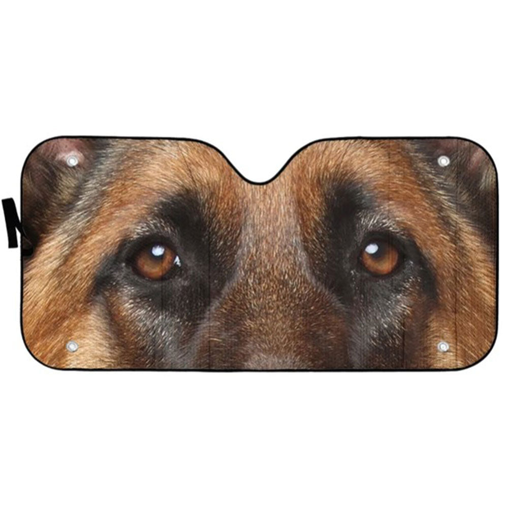 German Shepherd Dog Eyes Custom Car Auto Sun Shades Windshield Accessories Decor Gift Nearkii