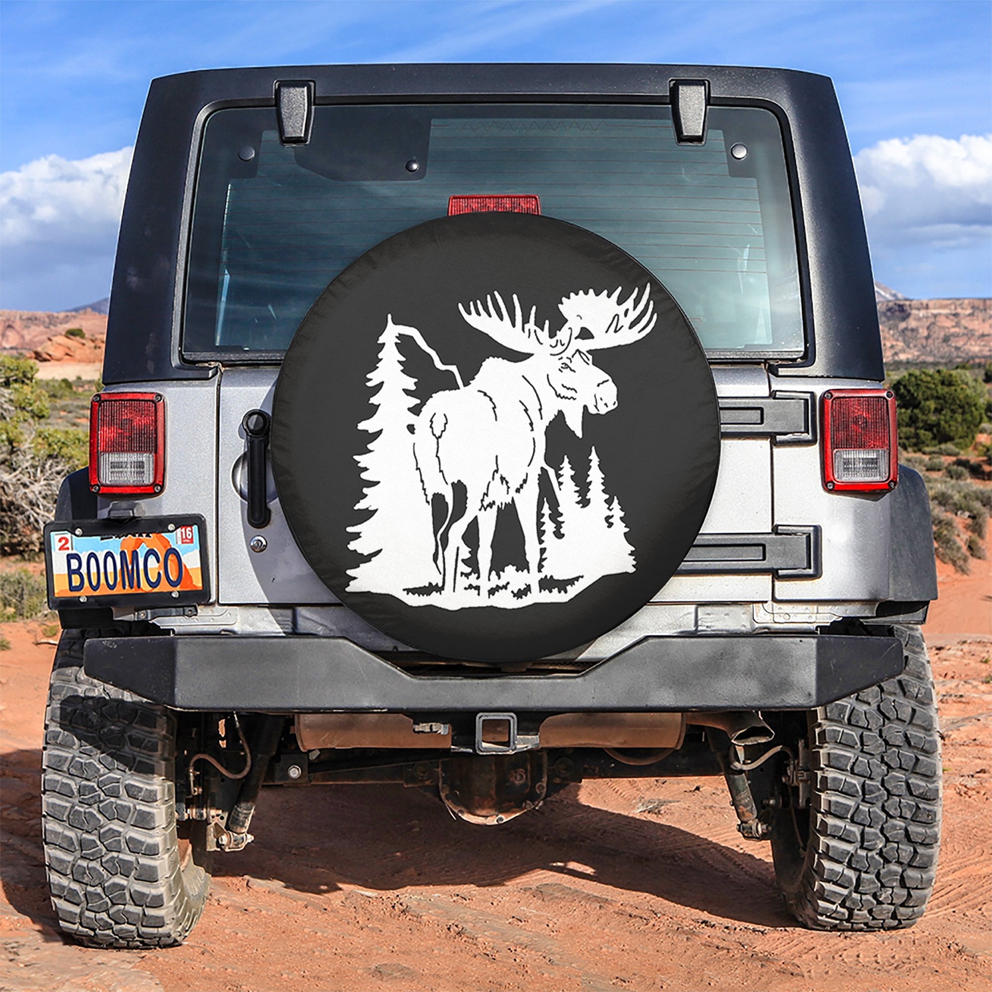 Moose Spare Tire Cover Gift For Campers Nearkii