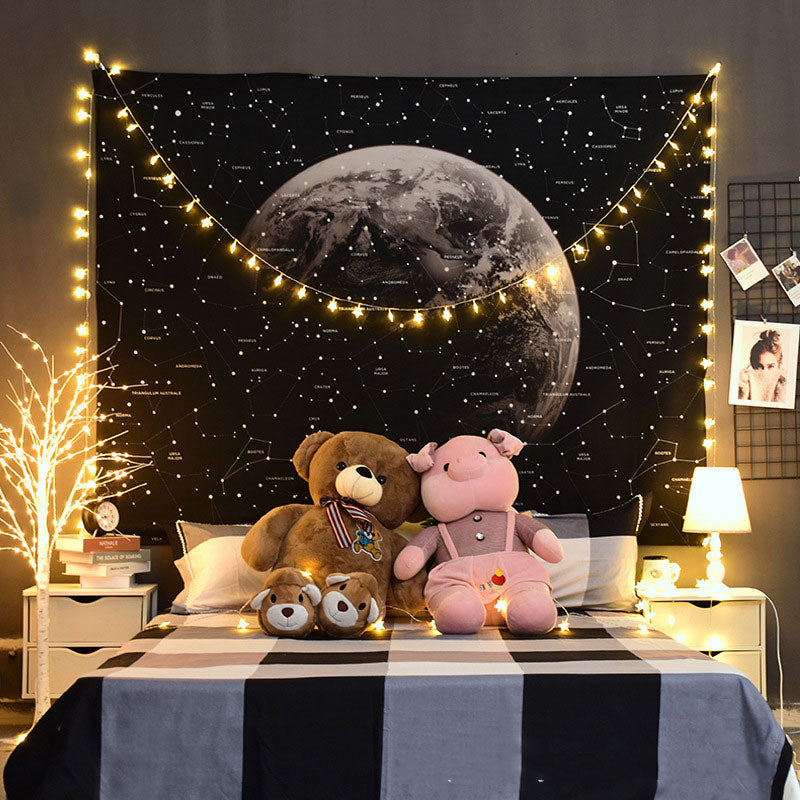 Planet Tapestry Room Decor Nearkii