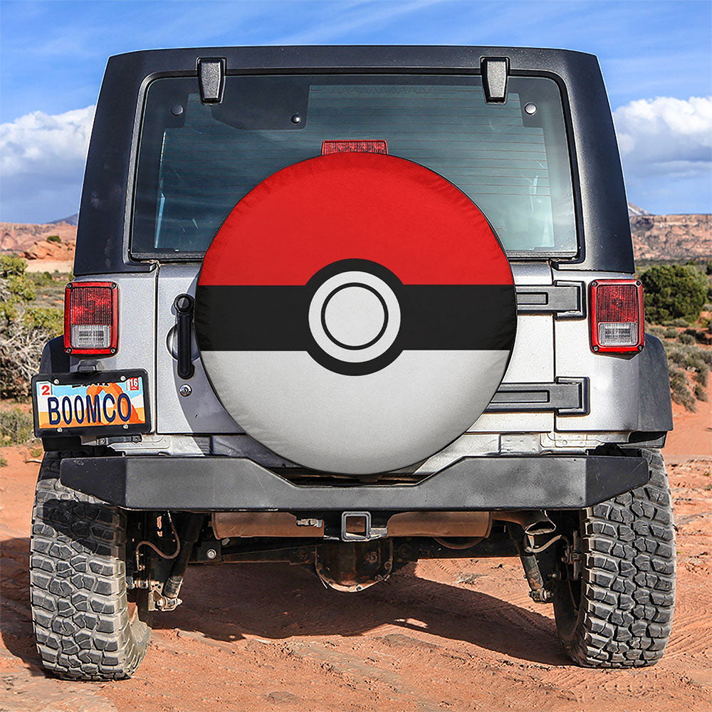 Pokemon Ball Car Spare Tire Covers Gift For Campers Nearkii