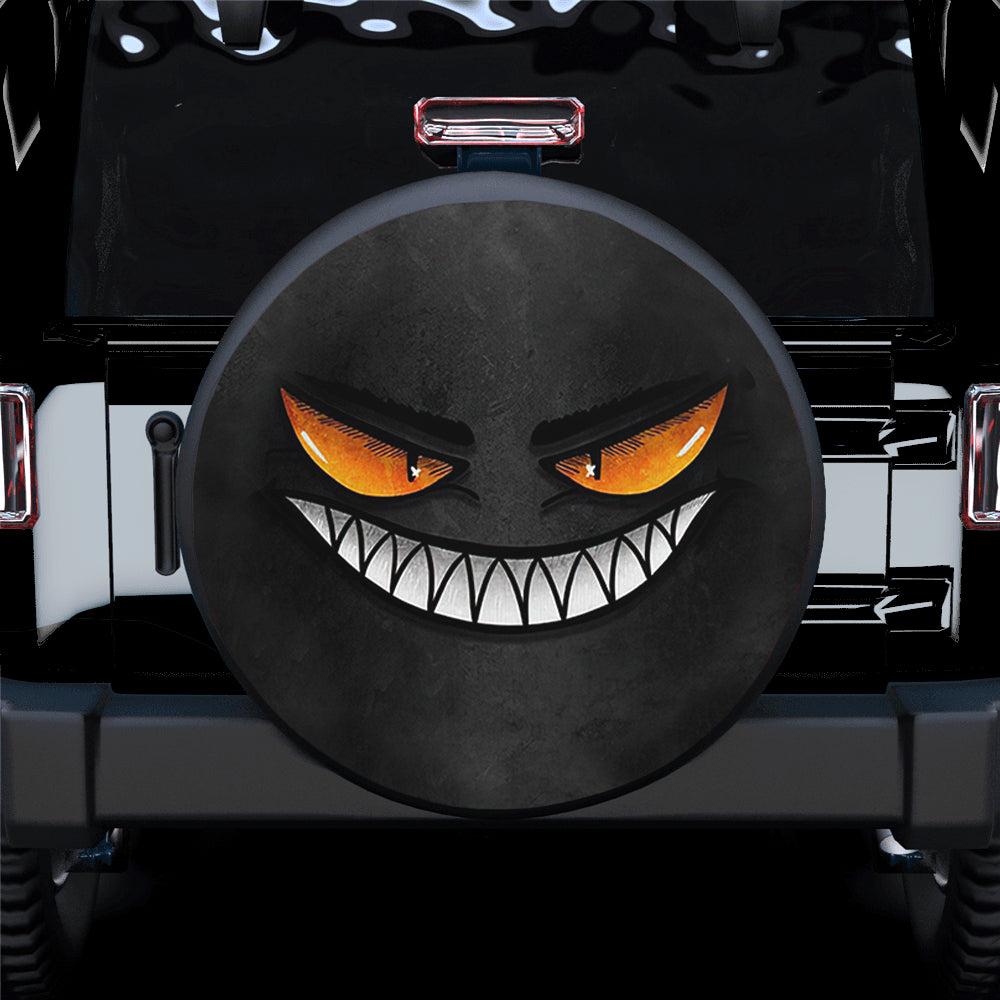 Scary Face Spare Tire Cover Gift For Campers Nearkii