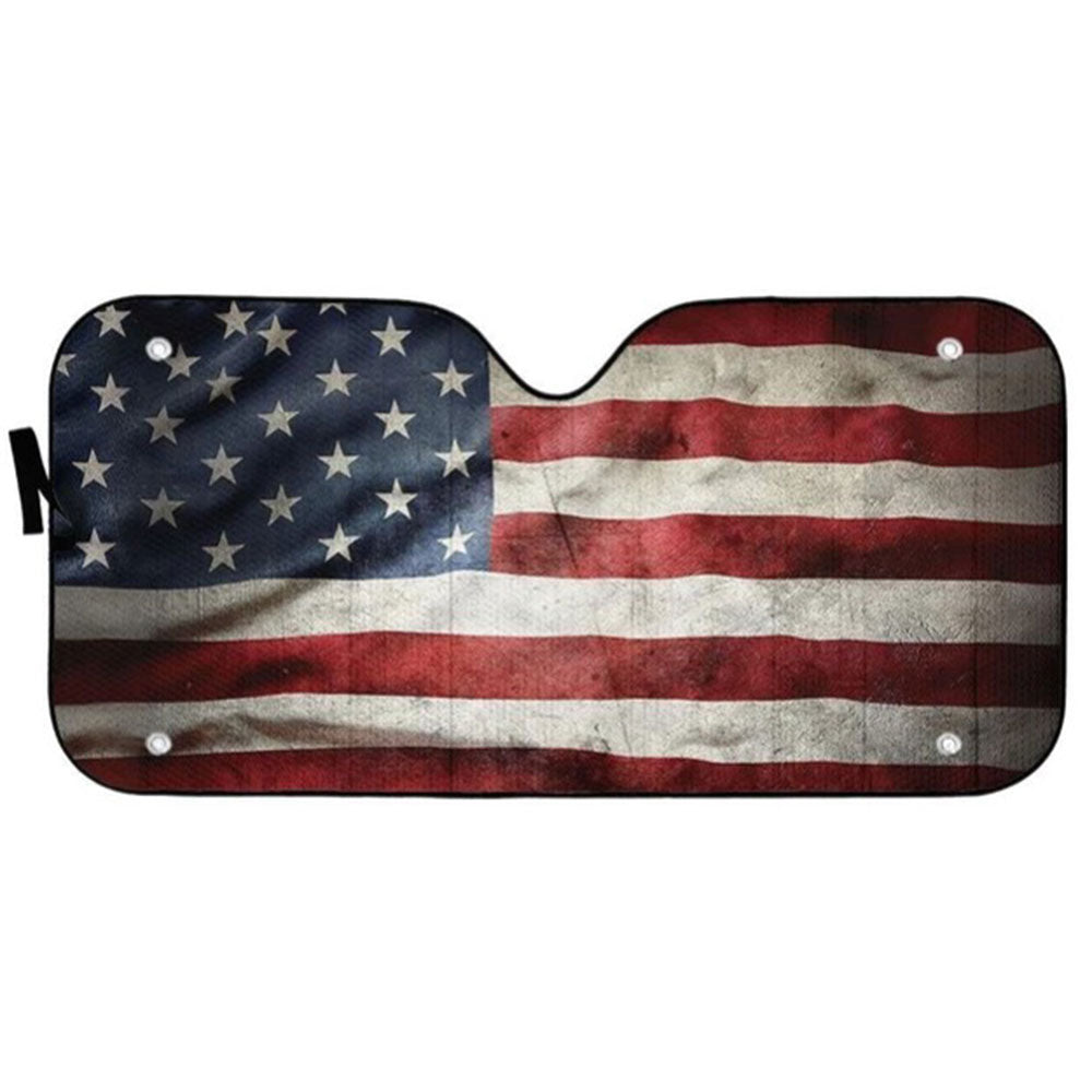 American Flag Car Auto Sun Shades Windshield Accessories Decor Gift Nearkii