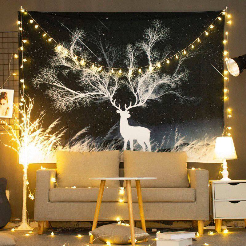 Deer Tree Tapestry Room Decor Nearkii