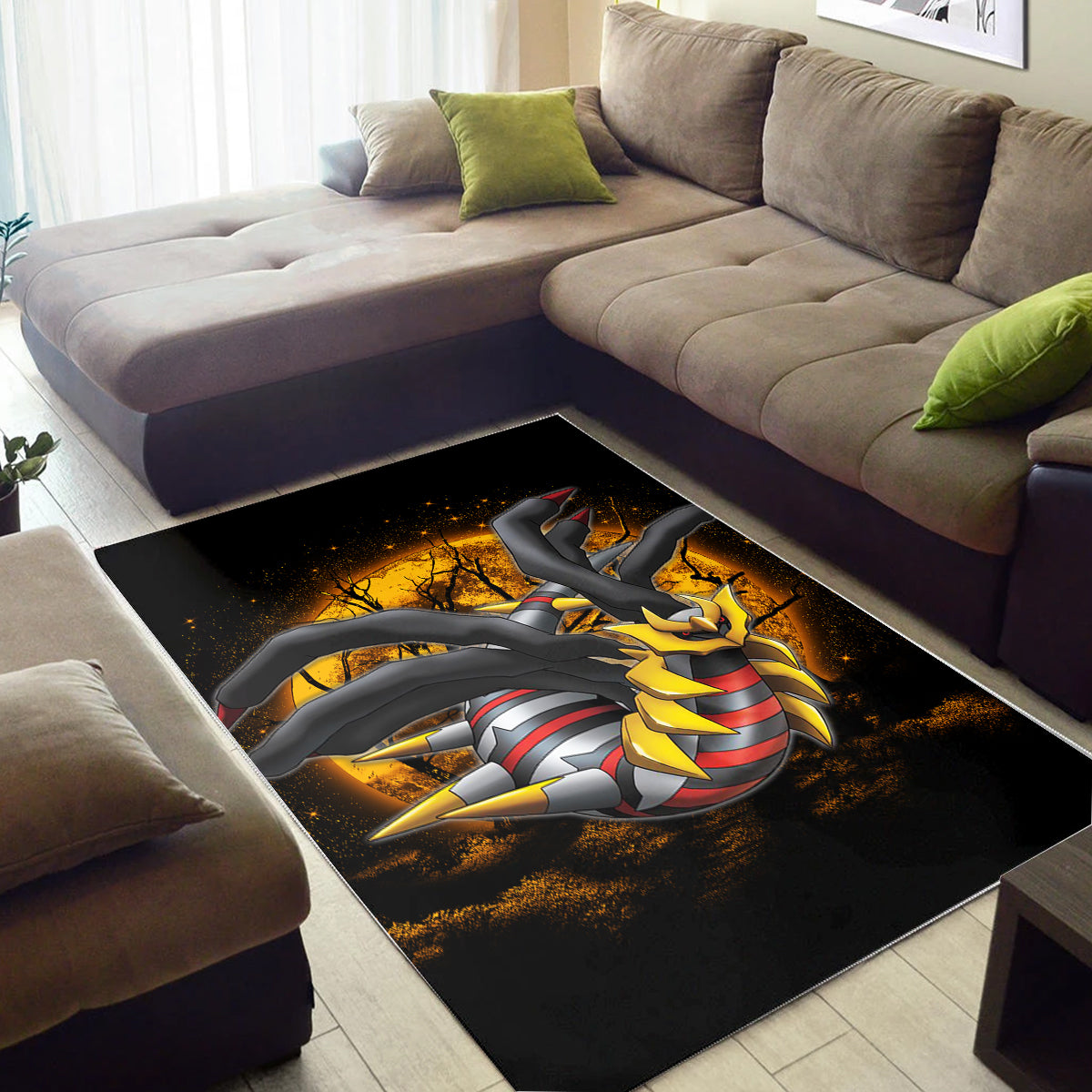 Giratina Moonlight Area Carpet Rug Home Decor Bedroom Living Room Decor Nearkii