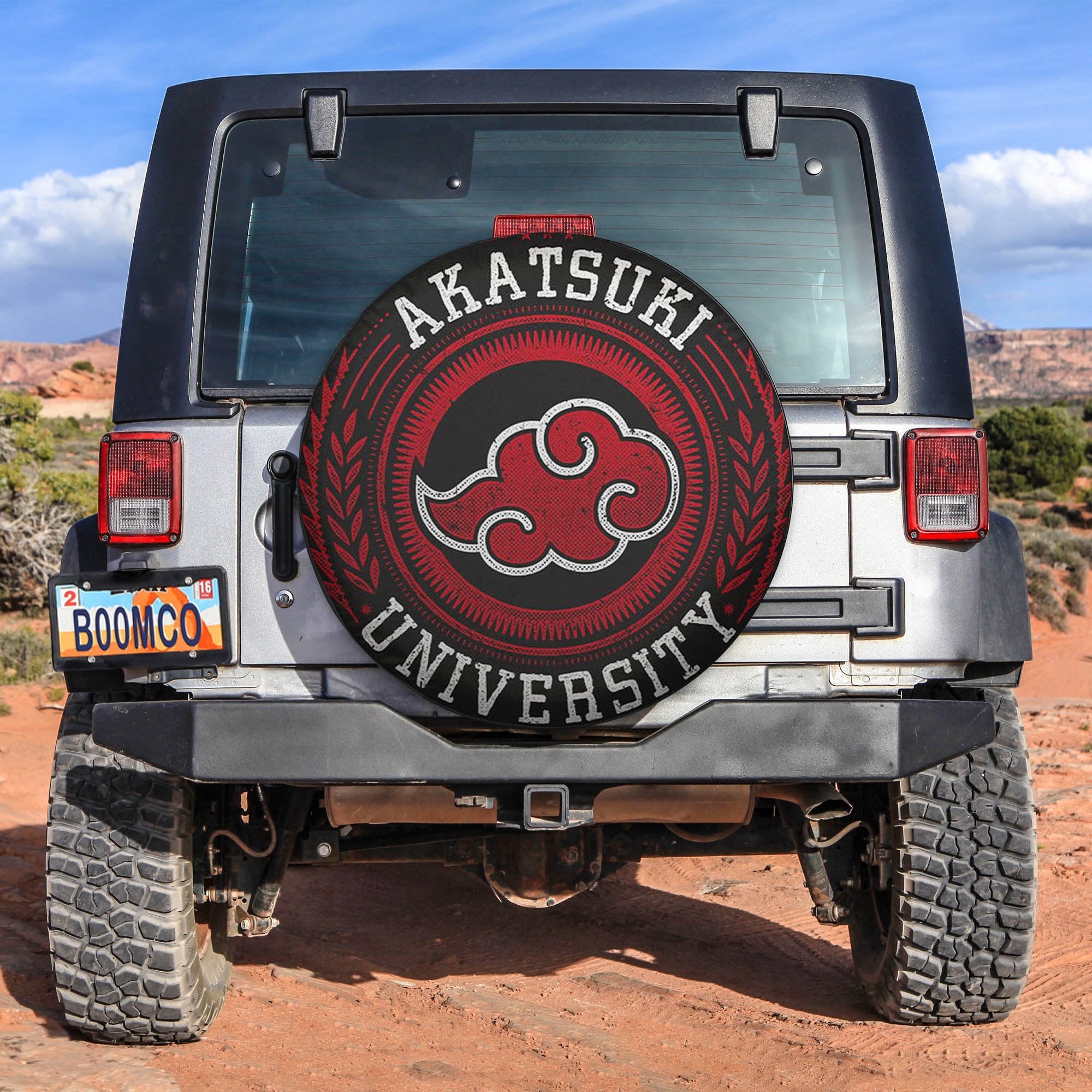 Akatsuki University Spare Tire Covers Gift For Campers Nearkii