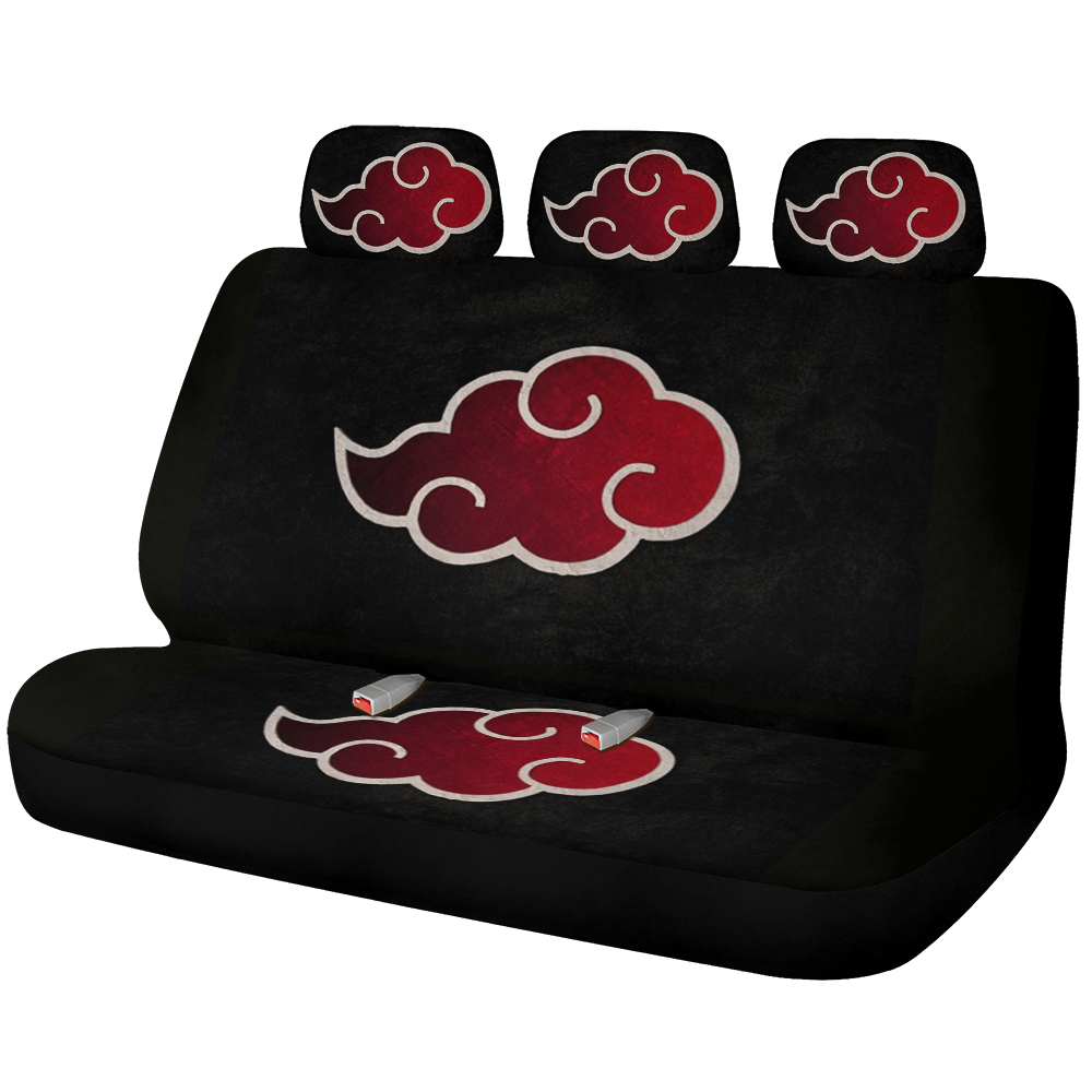 Akatsuki Naruto Car Back Seat Covers Decor Protectors Nearkii