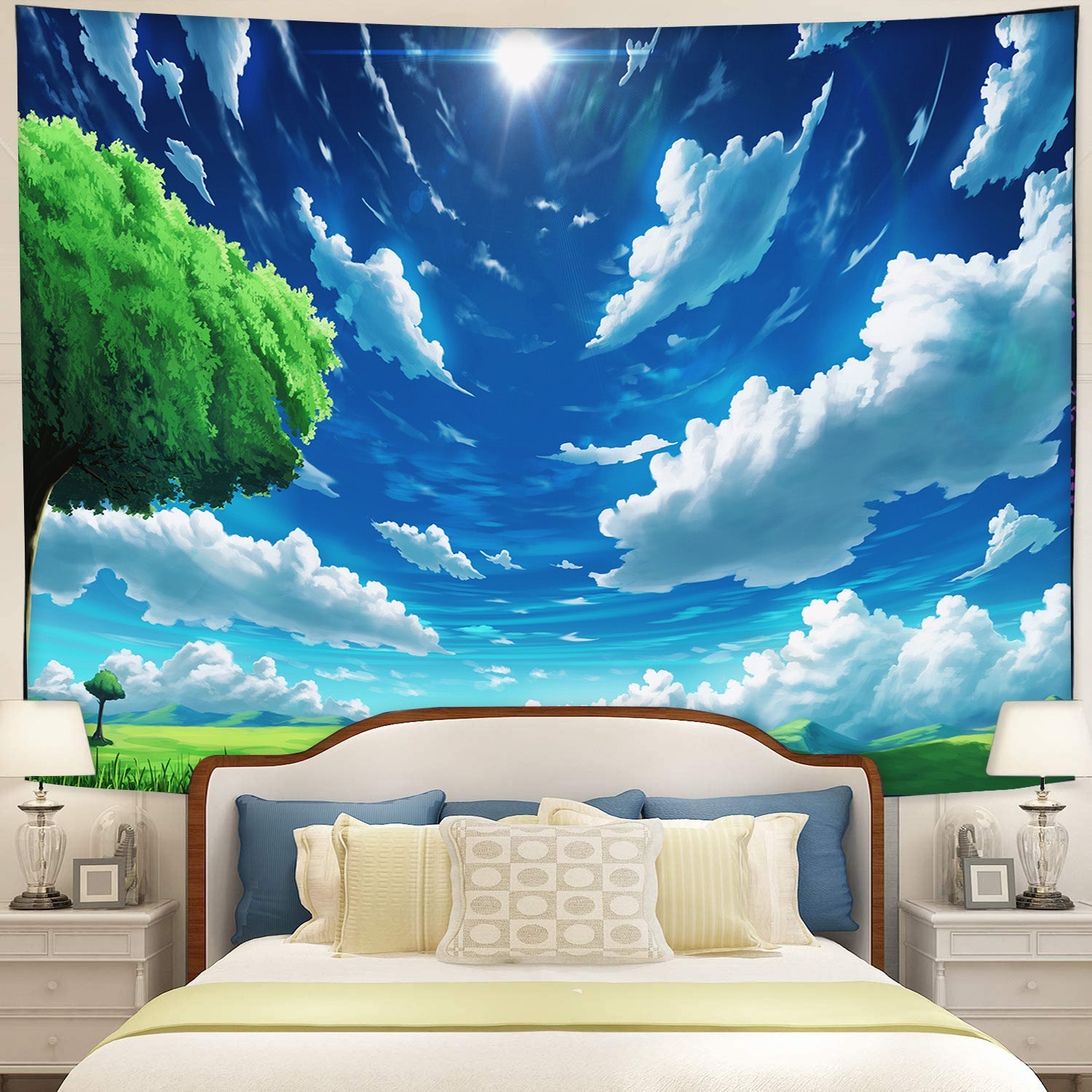 Anime Sky Tapestry Room Decor Nearkii