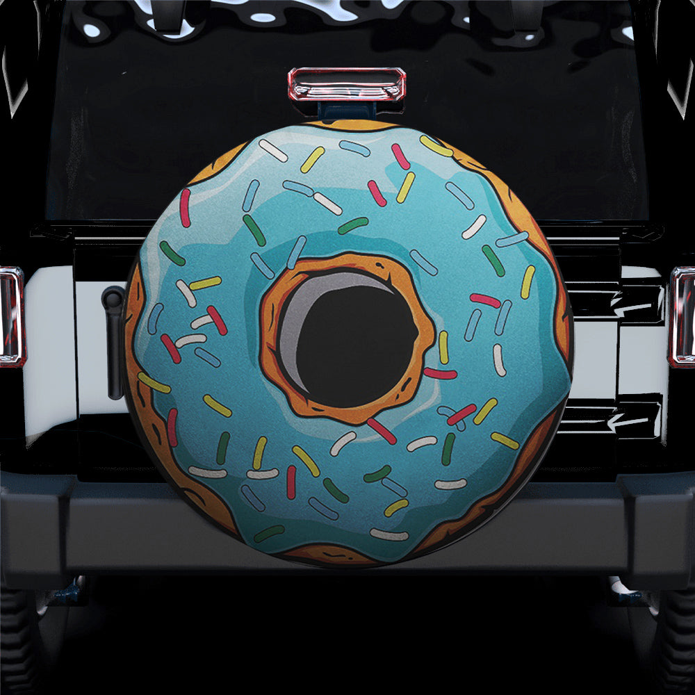 Blue Sprinkle Doughnut Spare Tire Cover Gift For Campers Nearkii