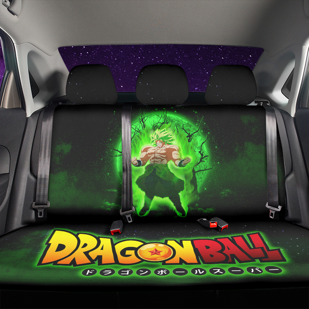 Broly Moonlight Galaxy Premium Custom Car Back Seat Covers Decor Protectors Nearkii