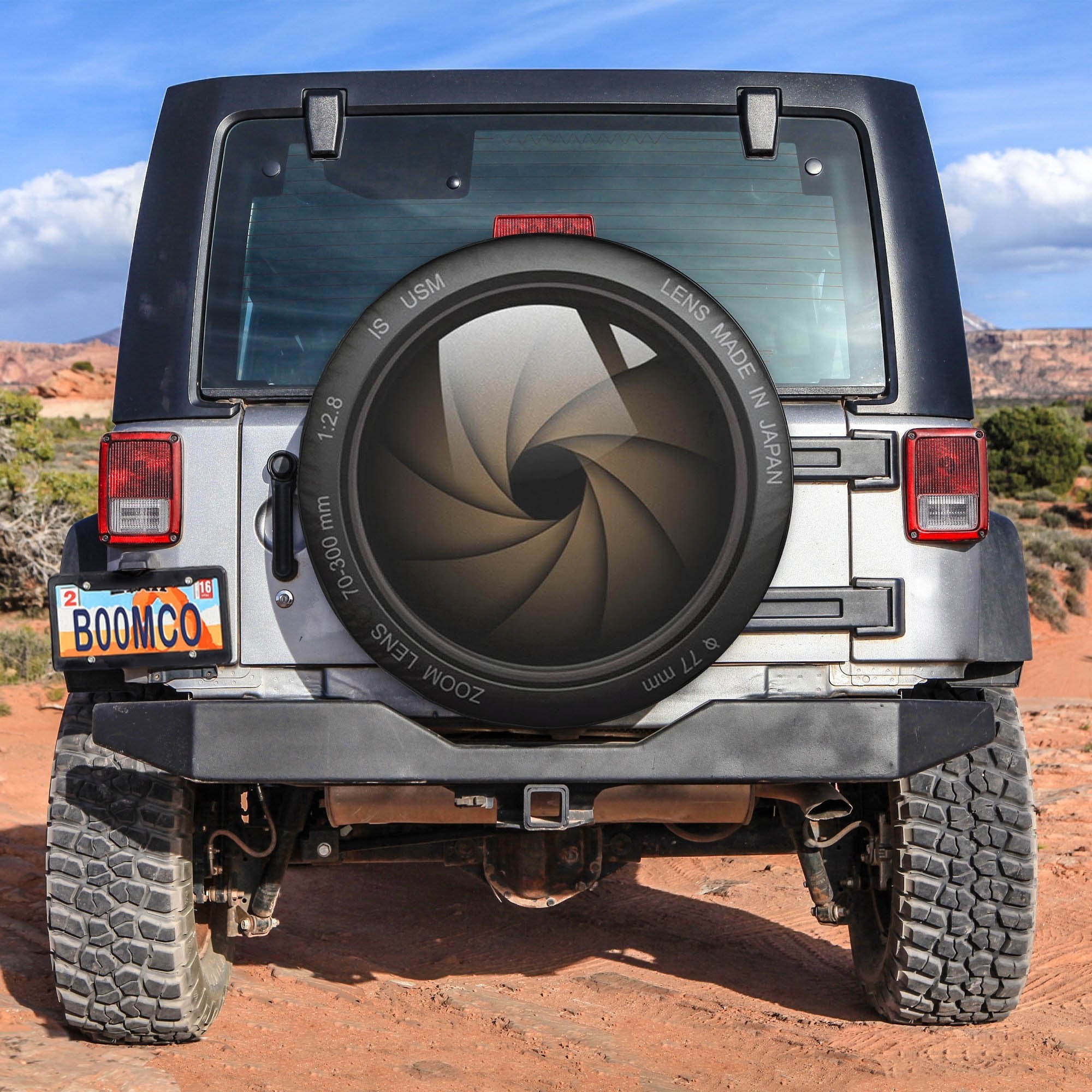 Camera Len Zoom Focus Spare Tire Covers Gift For Campers Nearkii