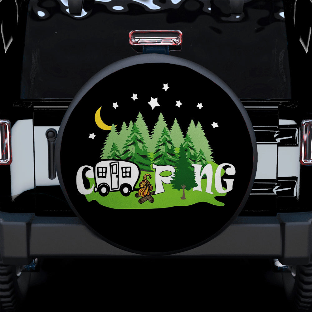 Camping Jeep Car Spare Tire Cover Gift For Campers Nearkii