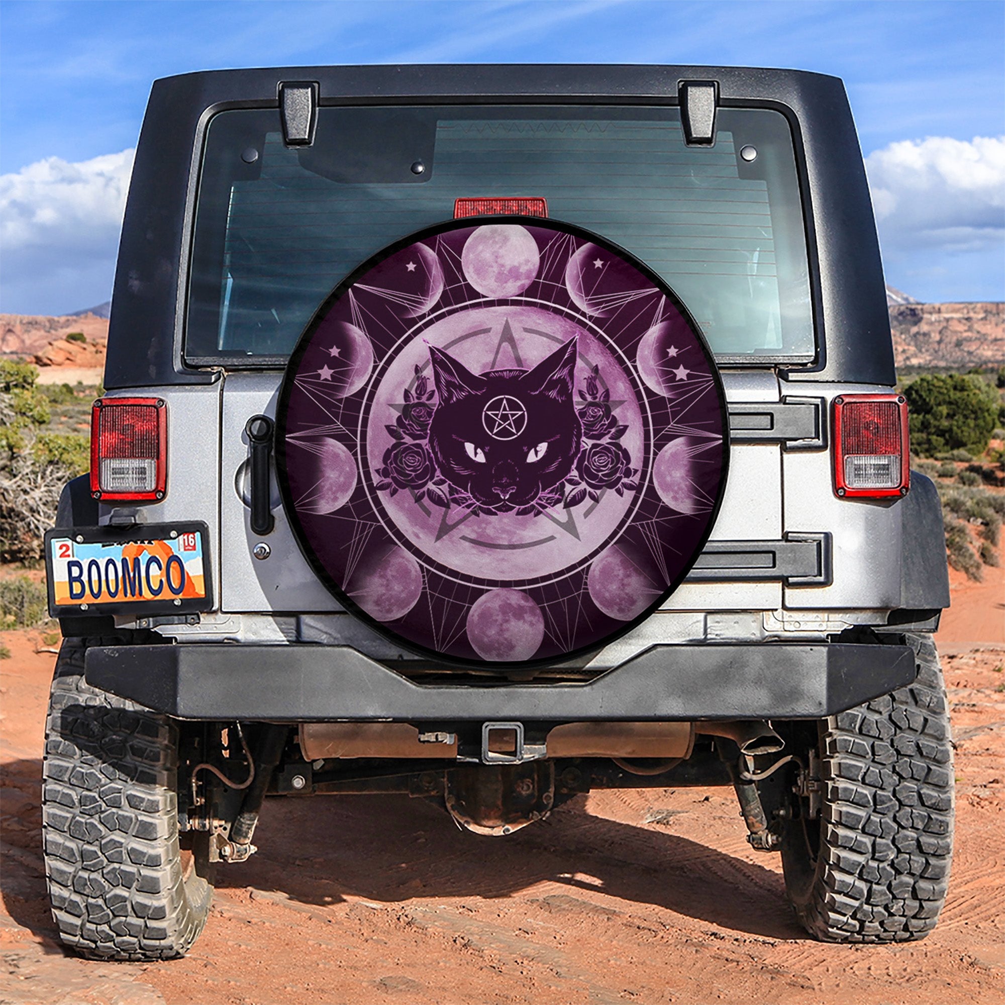 Cat Witches Voice Car Spare Tire Covers Gift For Campers Nearkii