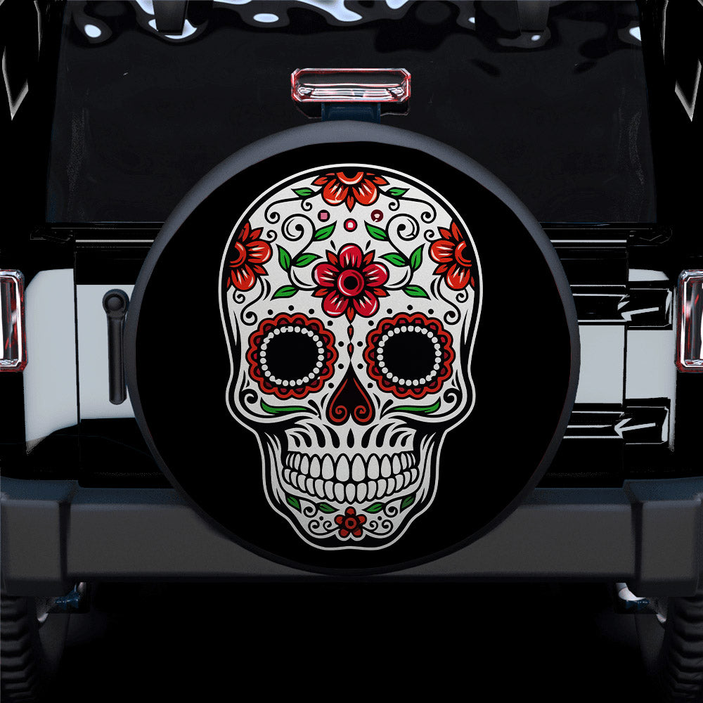 Chingona Skull Car Spare Tire Cover Gift For Campers Nearkii