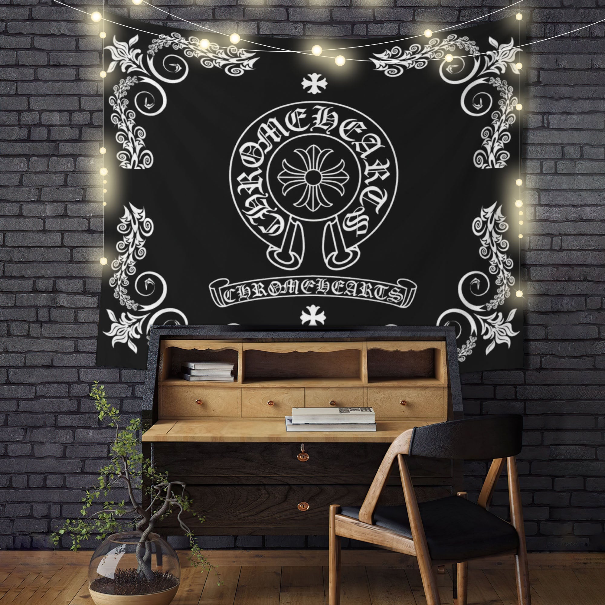 Chrome Hearts Tapestry Room Decor