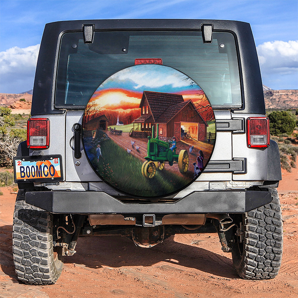 Country Living Car Spare Tire Covers Gift For Campers Nearkii