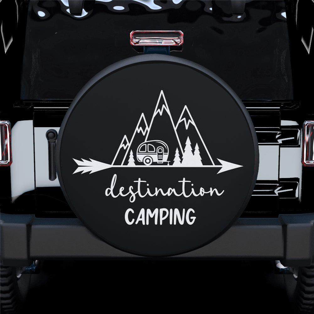 Destination Camping Car Spare Tire Gift For Campers Nearkii