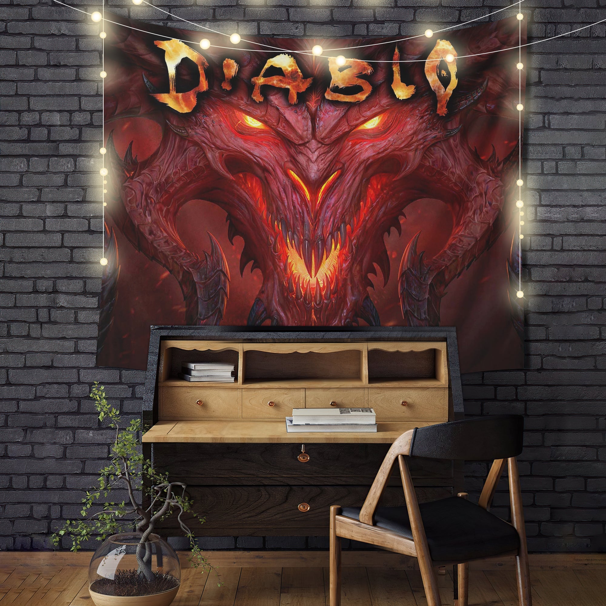 Diablo Tapestry Room Decor Nearkii