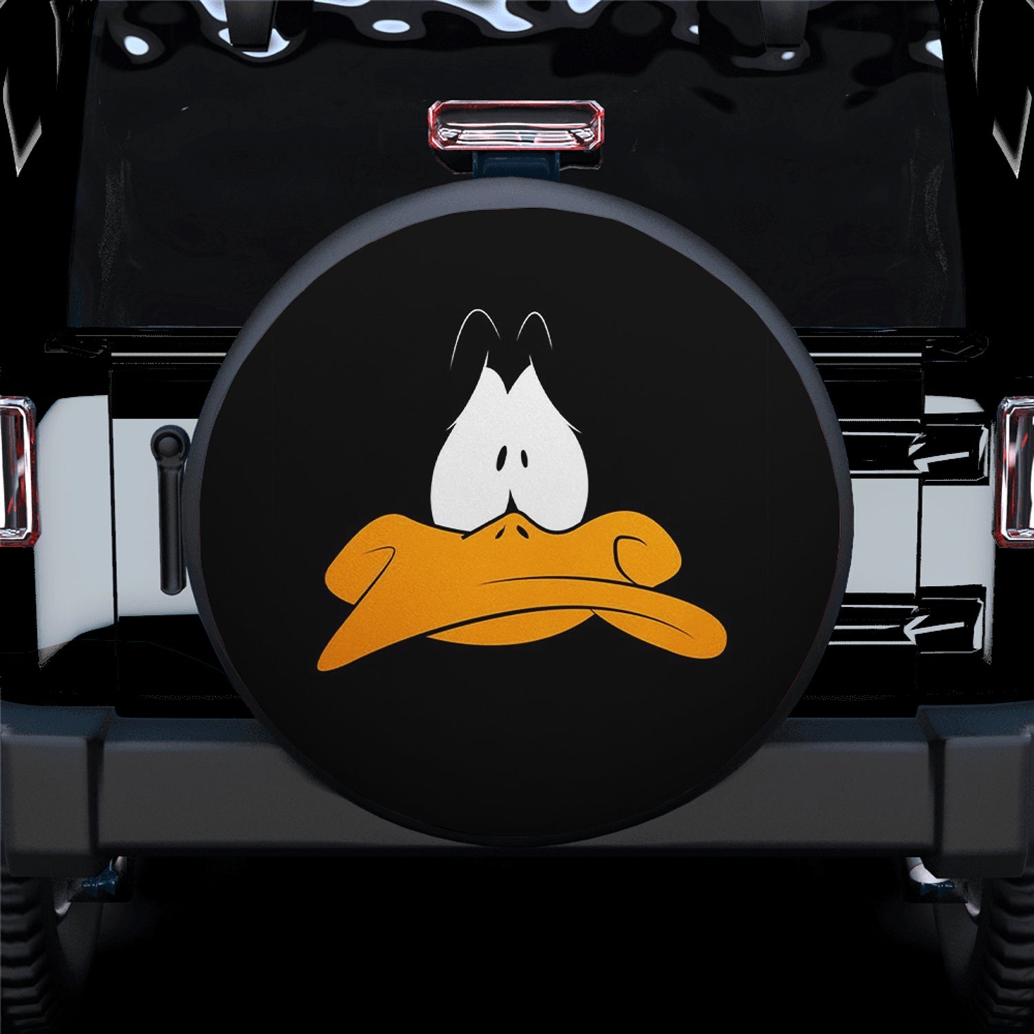 Funny Daffy Duck Face Spare Tire Covers Gift For Campers Nearkii