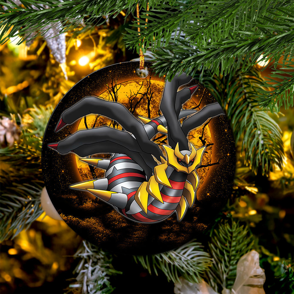 Giratina Moonlight Mica Circle Ornament Perfect Gift For Holiday Nearkii