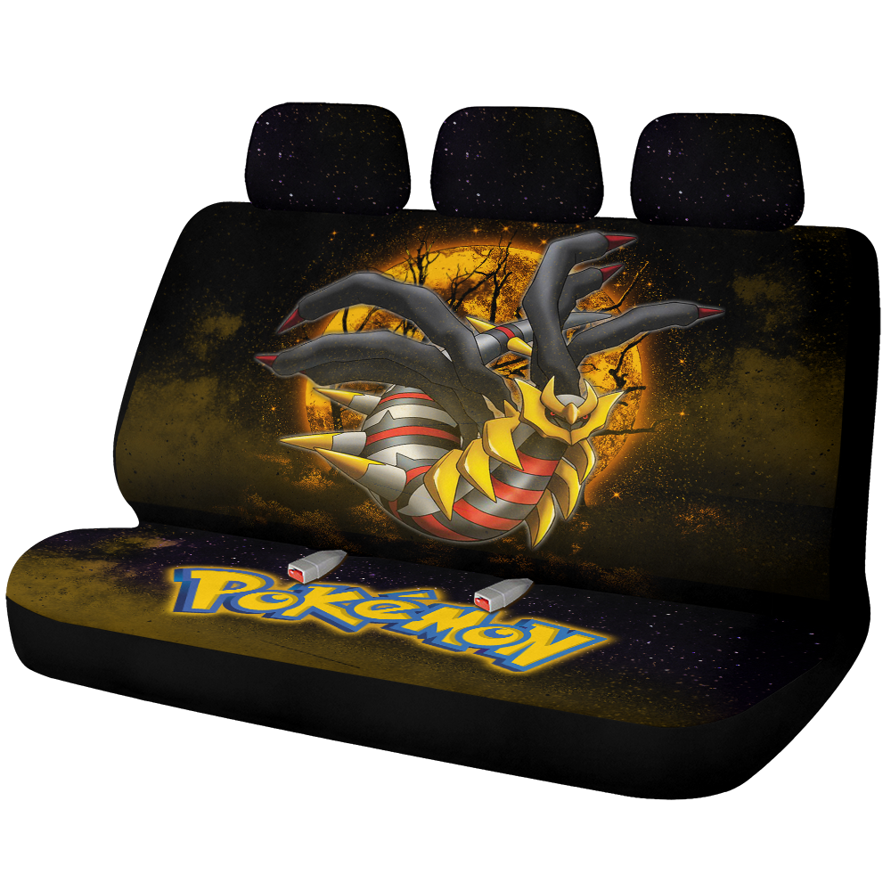 Giratina Moonlight Galaxy Premium Custom Car Back Seat Covers Decor Protectors Nearkii